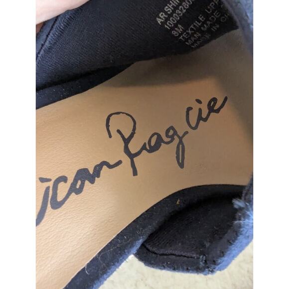 American Rag Womens Shira Peep Toe Special Occasion Platform Sandals Navy 8M - Picture 9 of 9